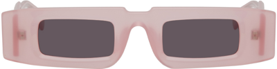 Kuboraum X5 Sunglasses In Pink Lemonade