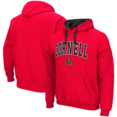 Colosseum Red Cornell Big Red Arch & Logo 2.0 Pullover Hoodie