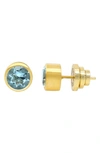 Blue Topaz/Gold