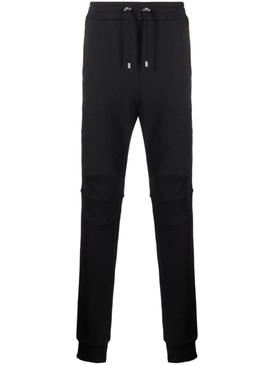 Balmain Black Jogging Pants With Print