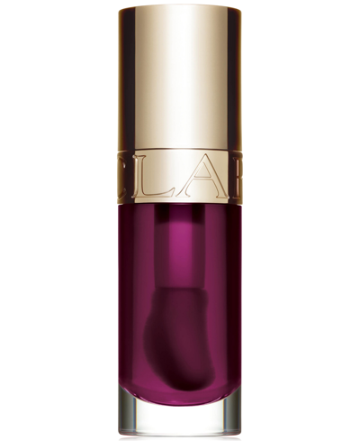 Clarins Lip Comfort Oil, 0.24 Oz. In Plum