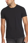 Cuts Clothing Split Hem Crewneck T-shirt In Black