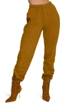 Good American Boyfriend Sweatpants In Bronze Brown001