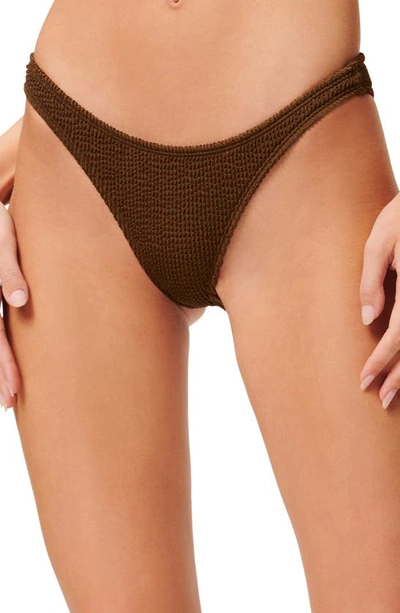 Good American Always Fits Bikini Bottoms In Mocha001