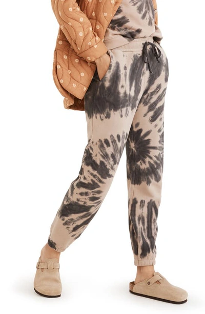 Madewell Tie Dye Sweatpants In Wash Black Part Of A Set multi ModeSens