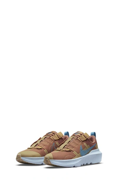 Nike Crater Impact Sneaker In Mineral Clay/ Gold