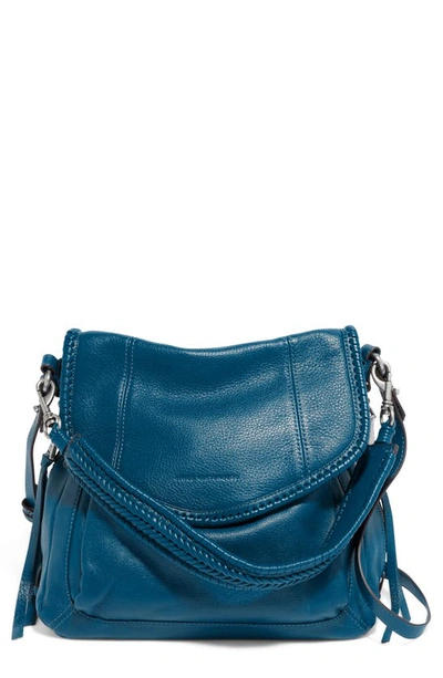 Aimee Kestenberg All For Love Convertible Leather Shoulder Bag In Sapphire