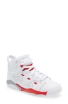 Jordan Kids' 6-17-23 Basketball Sneaker In White/ University Red