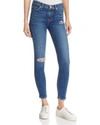 Hudson Nico Ankle Skinny Jeans In Jigsaw