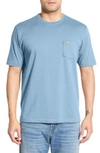 Tommy Bahama 'new Bali Sky' Original Fit Crewneck Pocket T-shirt In Soft Aqua