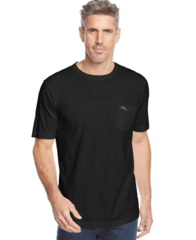 Tommy Bahama 'new Bali Sky' Original Fit Crewneck Pocket T-shirt In Black
