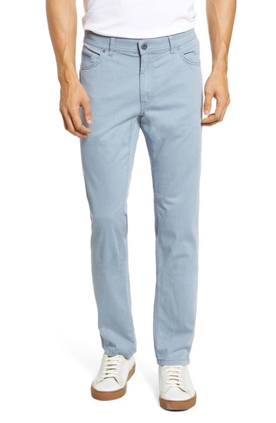 Brax Cooper Five Pocket Stretch Cotton Pants In Arctic