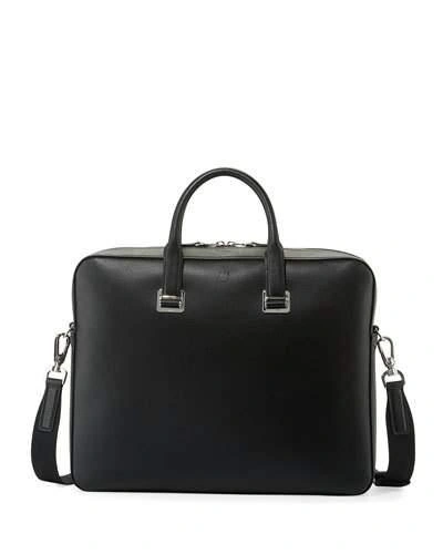 Alfred Dunhill Cadogan Leather Document Case, Black