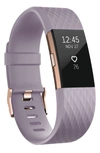 Fitbit Charge 2 Special Edition Wireless Activity & Heart Rate Tracker In Lavender