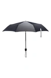 Shedrain Stratus Compact Umbrella In Black/ Piano Black