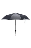Shedrain Stratus Compact Umbrella In Black/ Black Matte