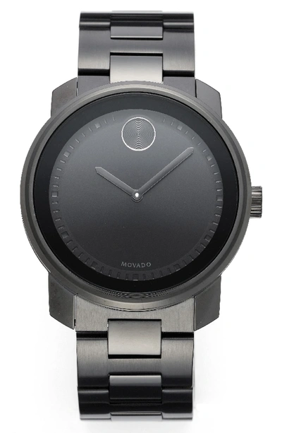 Movado Bold Bracelet Watch, 42mm In Black