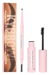 Kylie Cosmetics Kybrow Brow Gel & Pencil Kit In Ebony