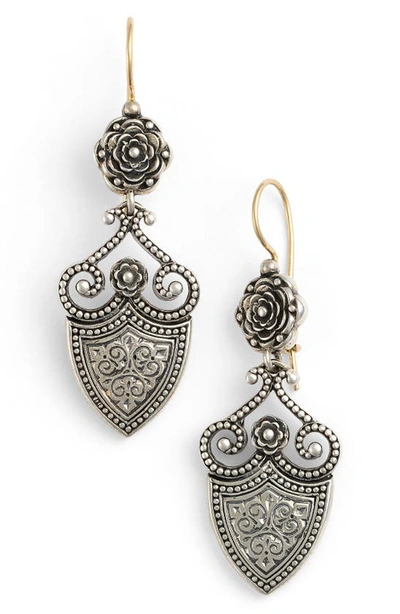Konstantino 'silver Classics' Shield Drop Earrings
