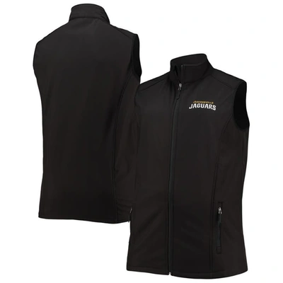 Dunbrooke Black Jacksonville Jaguars Big & Tall Archer Softshell Full-zip Vest