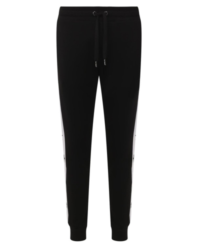 Dolce & Gabbana Cotton Jogging Pants In Black