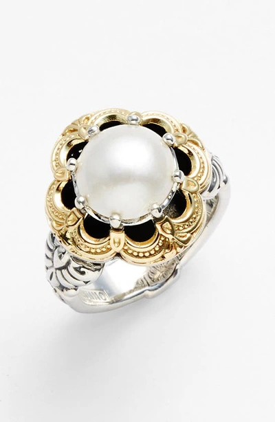 Konstantino 'hermione' Semiprecious Stone Ring In Silver/ Gold