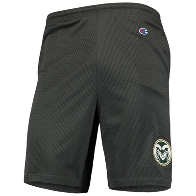 Champion Charcoal Colorado State Rams College Mesh Shorts