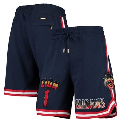 Pro Standard Zion Williamson Navy New Orleans Pelicans Player Shorts