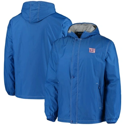 Dunbrooke Royal New York Giants Logo Legacy Stadium Full-zip Jacket