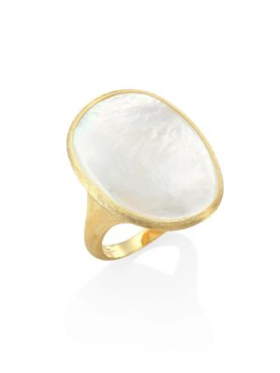 Marco Bicego Women's Lunaria Mother-of-pearl & 18k Yellow Gold Ring