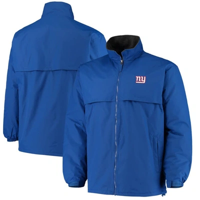 Dunbrooke Royal New York Giants Triumph Fleece Full-zip Jacket