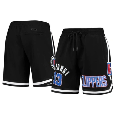Pro Standard Paul George Black La Clippers Team Player Shorts
