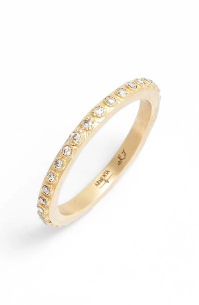 Armenta Sueno Champagne Diamond Band Ring In Gold