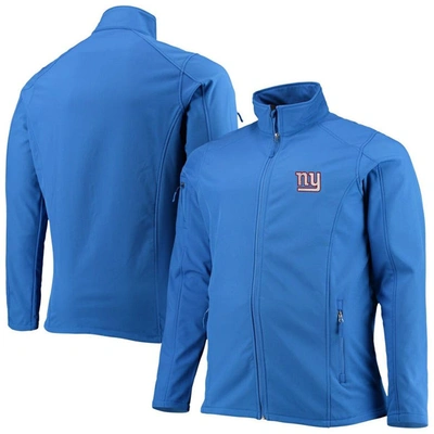 Dunbrooke Royal New York Giants Big & Tall Sonoma Softshell Full-zip Jacket