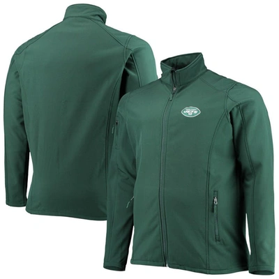 Dunbrooke Men's  Green New York Jets Big And Tall Sonoma Softshell Full-zip Jacket