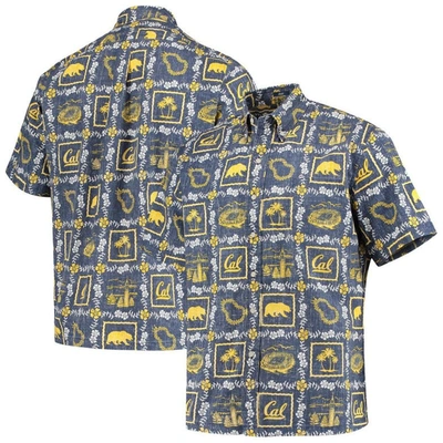 Reyn Spooner Men's  Navy Cal Bears Classic Button-down Shirt