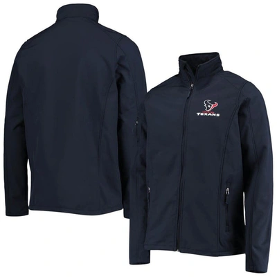 Dunbrooke Navy Houston Texans Big & Tall Sonoma Softshell Full-zip Jacket