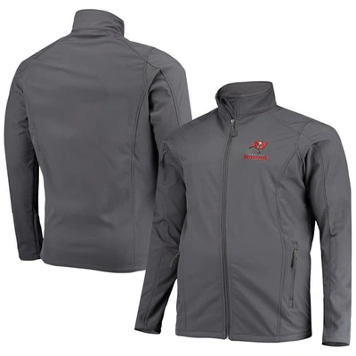 Dunbrooke Pewter Tampa Bay Buccaneers Big & Tall Sonoma Softshell Full-zip Jacket
