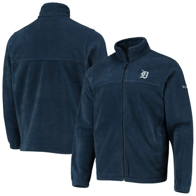 Columbia Men's  Navy Detroit Tigers Full-zip Flanker Jacket