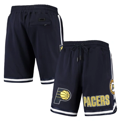 Pro Standard Navy Indiana Pacers Team Chenille Shorts