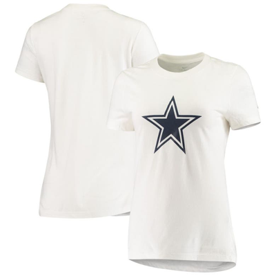 Nike White Dallas Cowboys Logo Essential T-shirt