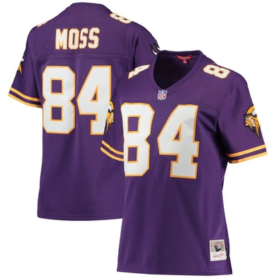 Mitchell & Ness Randy Moss Purple Minnesota Vikings Legacy Replica Team Jersey
