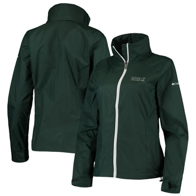 Columbia Green Michigan State Spartans Switchback Full-zip Hoodie Jacket