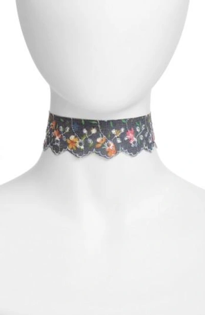 Jules Smith Spirit Choker In Blue/ Multi