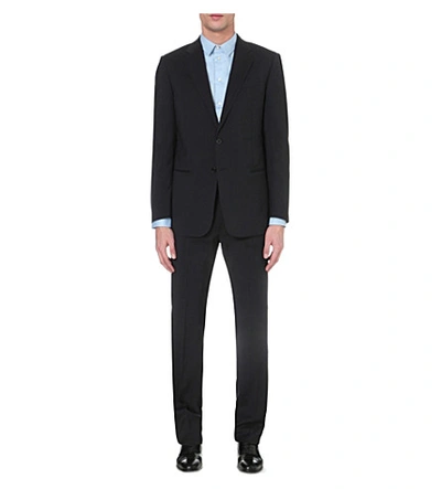 Armani Collezioni Timeless Regular Fit Suit In Navy