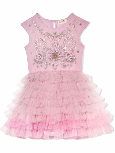Tutu Du Monde Girls' Fortune Teller Tutu Dress - Baby In Pink