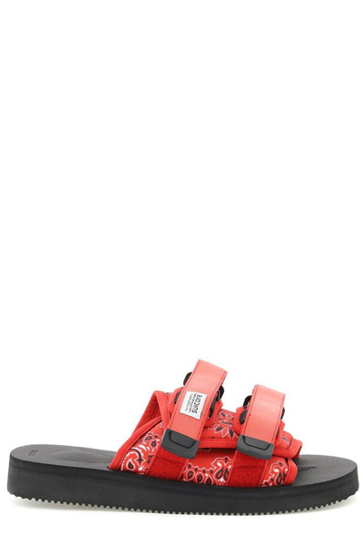 Suicoke Moto-cab-pt02 凉鞋 In Red