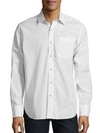 Robert Graham Groves Tailored-fit Shirt In White