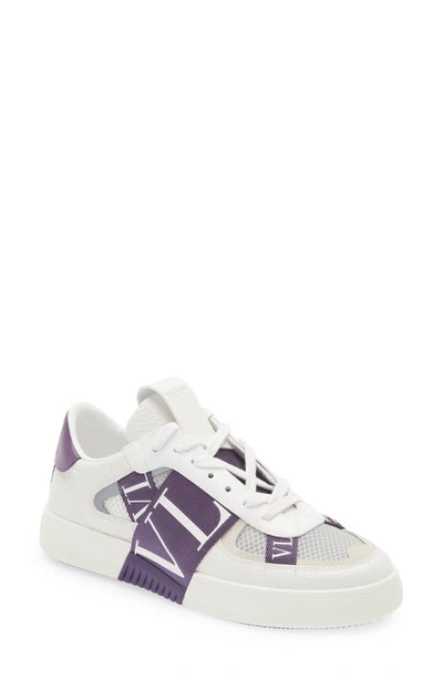 スニーカー VALENTINO VLTN Logo Band Sneakers Valentino Garavani Vltn logo bands sneakers | The Fashion Square