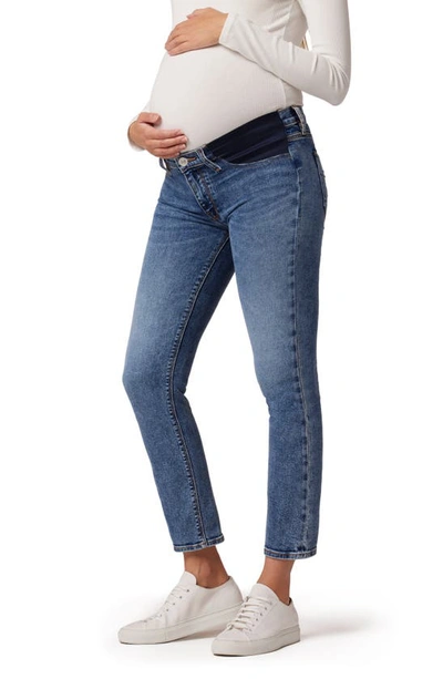 Hudson Nico Mid Rise Straight Maternity Jeans In Journey Home